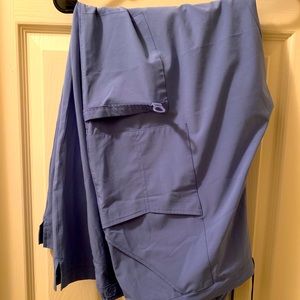 Lynx 2xl petite Seal Blue scrub pants